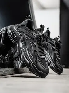 Men's Sporty Breathable Mesh Running Shoes, Casual Comfortable Running Shoes, Fashionable Sneakers for Daily Wear, Running Athletic Shoes, Running Sports Shoes, Workout Sneakers