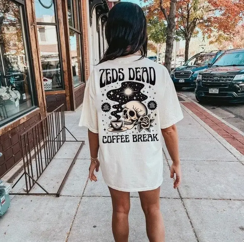ZEDS DEAD coffee break - edm music festival merch