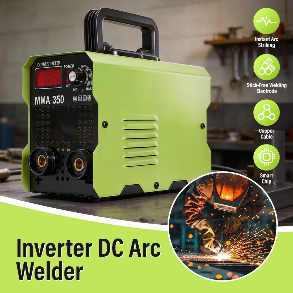 Portable 110V Stick Welder, IGBT Inverter Welding Machine with LCD Display, Auto Current Matching, Beginner Friendly Arc Welder Kit