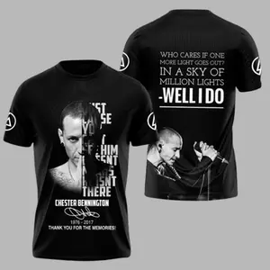 Chester Bennington Rock Legend Men's Jersey, Chester Bennington 2026 3D Round neck Jersey, 90s Records Rock Legend Jersey, rock Legend Meta Band Shirt, Oversized Vintage Jersey, Heavy Metal Merch, Gift for Rock Fans