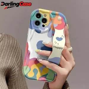 iPhone 17 Case by Darlingcase, Liquid Silicone Case with Wrist Strap, Soft Touch Slim Protective Case with Shockproof Drop Protection for iPhone 17, 17 Pro, 17 Pro Max, 17 Plus, 16 15 14 13 12 11