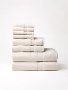 Handcrafted Luxe Cotton Bath Towel Set