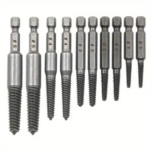 Screw Extractor Tool Set, High-torque Hex Shank Broken Head Bolt Remover Tools for Electric Drill, Durable Versatile Tool Set for Damaged Screws Removal, Screw Extractor Bits