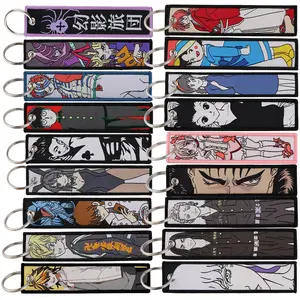 Anime Keychain for Motorcycles and Cars Key Tag