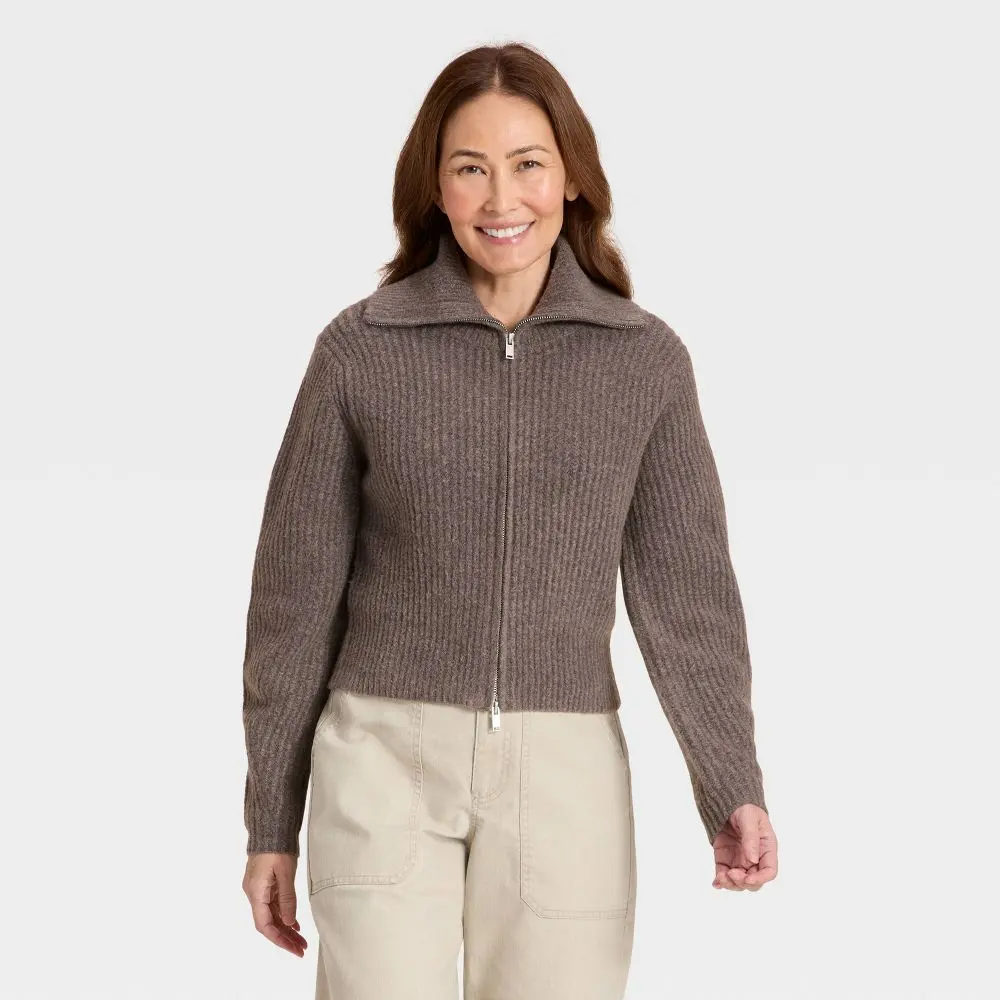 Women's Full Zip Cardigan - Universal