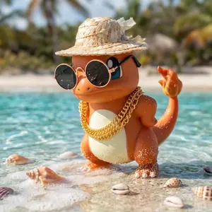 Gatling Cross-Dressing Cosplay Luo Machine Pet Model - Creative Desktop Ornaments & Car Decorations - Innovative Birthday Gift for Boyfriend 15 cm