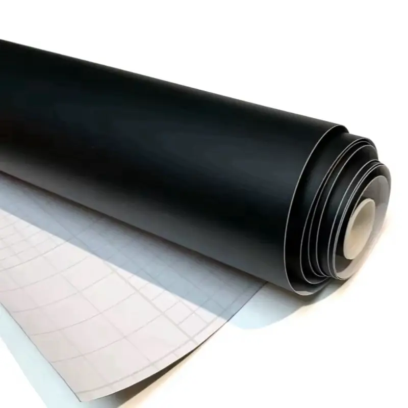 Matte Black Vinyl Auto Tuning Wrap Waterproof Motorcycle Helmets Stickers Car Body Film for Customization 50cm x 300cm