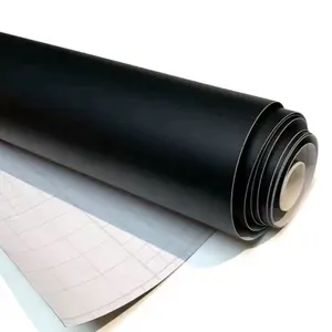 Matte Black Vinyl Auto Tuning Wrap Waterproof Motorcycle Helmets Stickers Car Body Film for Customization 50cm x 300cm