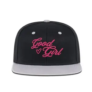 Good Girl Printed Trucker Hat by D.B.H Co., Premium Adjustable Flat Brim Women’s Trucker Cap, Fits Up to Size 8 Head