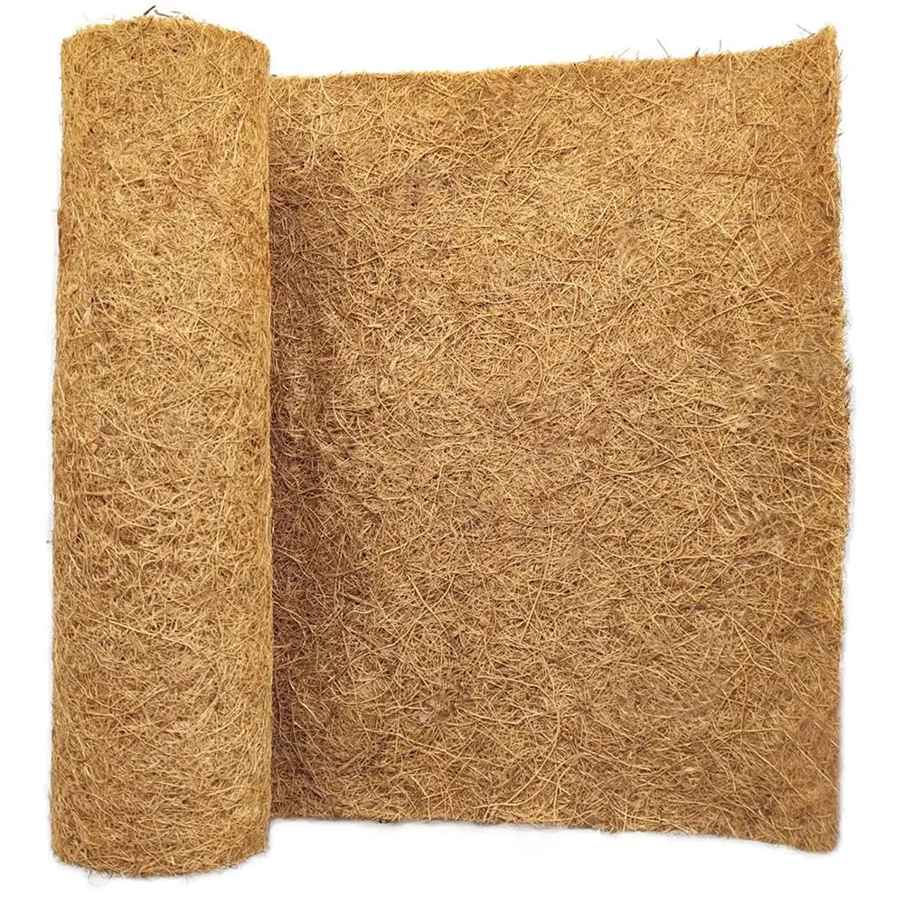 Coco Fiber Roll, Multi-purpose Gardening Tool, Durable and Eco-friendly Plant Support, Suitable for Garden Pots & Planters