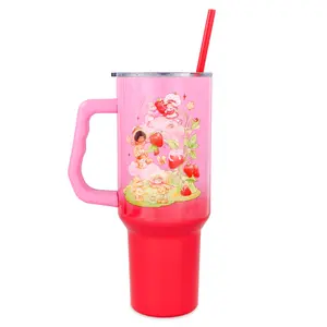 Care Bears x Strawberry Shortcake 40-Ounce Stainless Steel Tumbler