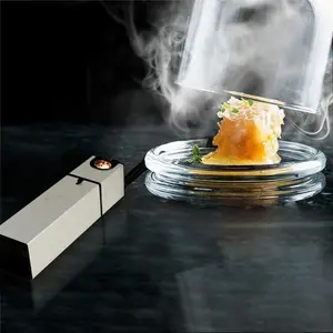 Portable Smoke Infuser Hand-held Cold Smoking Gun Small Kitchen Smoker for Food including Any Meat, Cheese & Cocktails