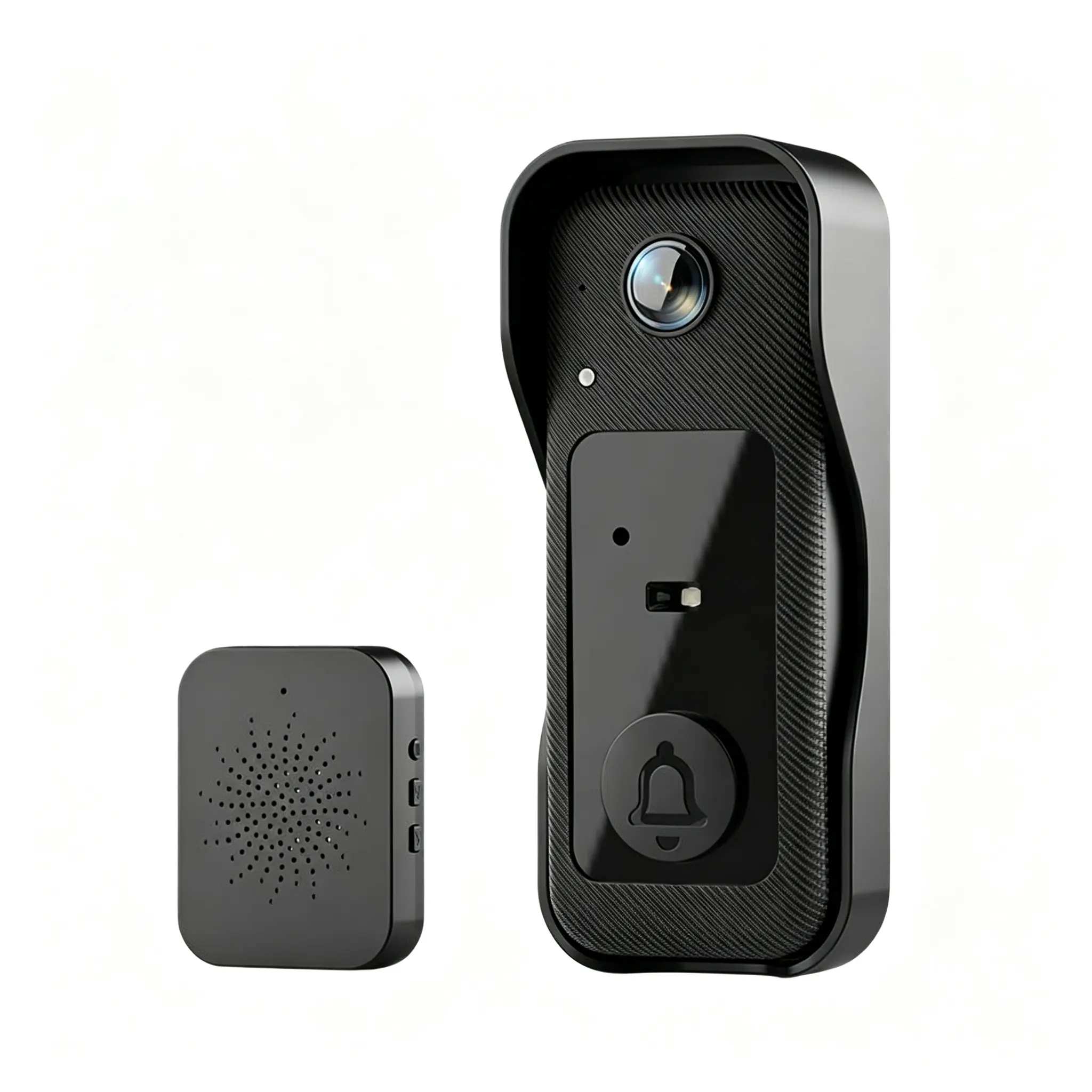 X6 Smart Wireless Video Doorbell HD Camera - 2K Resolution, Indoor Chime, Remote Intercom, 36 Ringtones, Night Vision, Easy No-Drilling Installation, IP65 Waterproof Security Camera