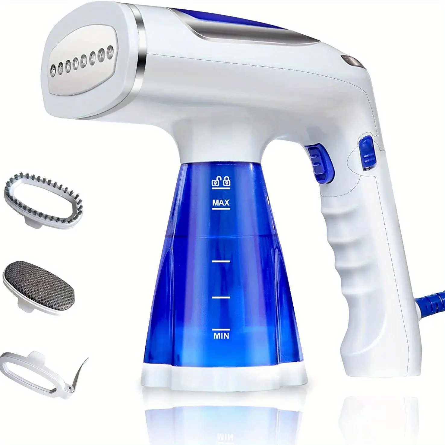 250ml Handheld Steam Iron, Portable Steam Machine, Household Clothes Steamer for Home & Office & Travel