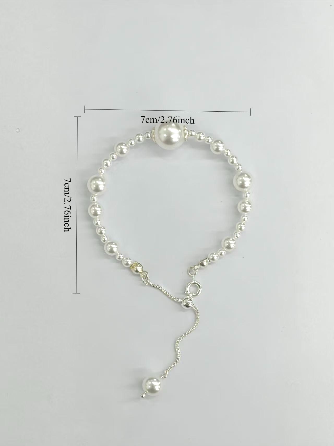 French Vintage-Inspired Pearl Bracelet — Light Luxury, Niche Design, and Refined Elegance; A Versatile, High-End Beaded Accessory