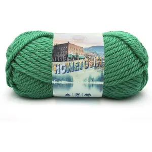 Hometown Yarn, Super-Bulky Yarn for Knitting, Crocheting, and Crafting, 1 Pack, Green Bay