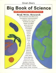 USED-Big Book of Science Middle - High School by Dinah Zike (Paperback)
