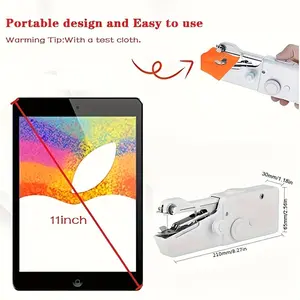 Mini Handheld Sewing Machine – Portable Stitch Tool with Accessories for Quick Fixes, Travel & DIY Crafts