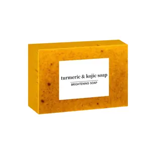 Turmeric Lemon Soap Bar for Facial and Body Care Natural Glow Cleanser for Skincare Comfort Cleansing