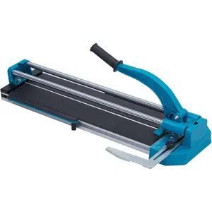 Tile Cutter 48 Inch, Manual Tile Cutter With Tungsten Carbide Cutting Wheel and Infrared Positioning, Precision Cutting Tool With Dual Rails, Non-Slip Feet, for Professional Installers or Beginners