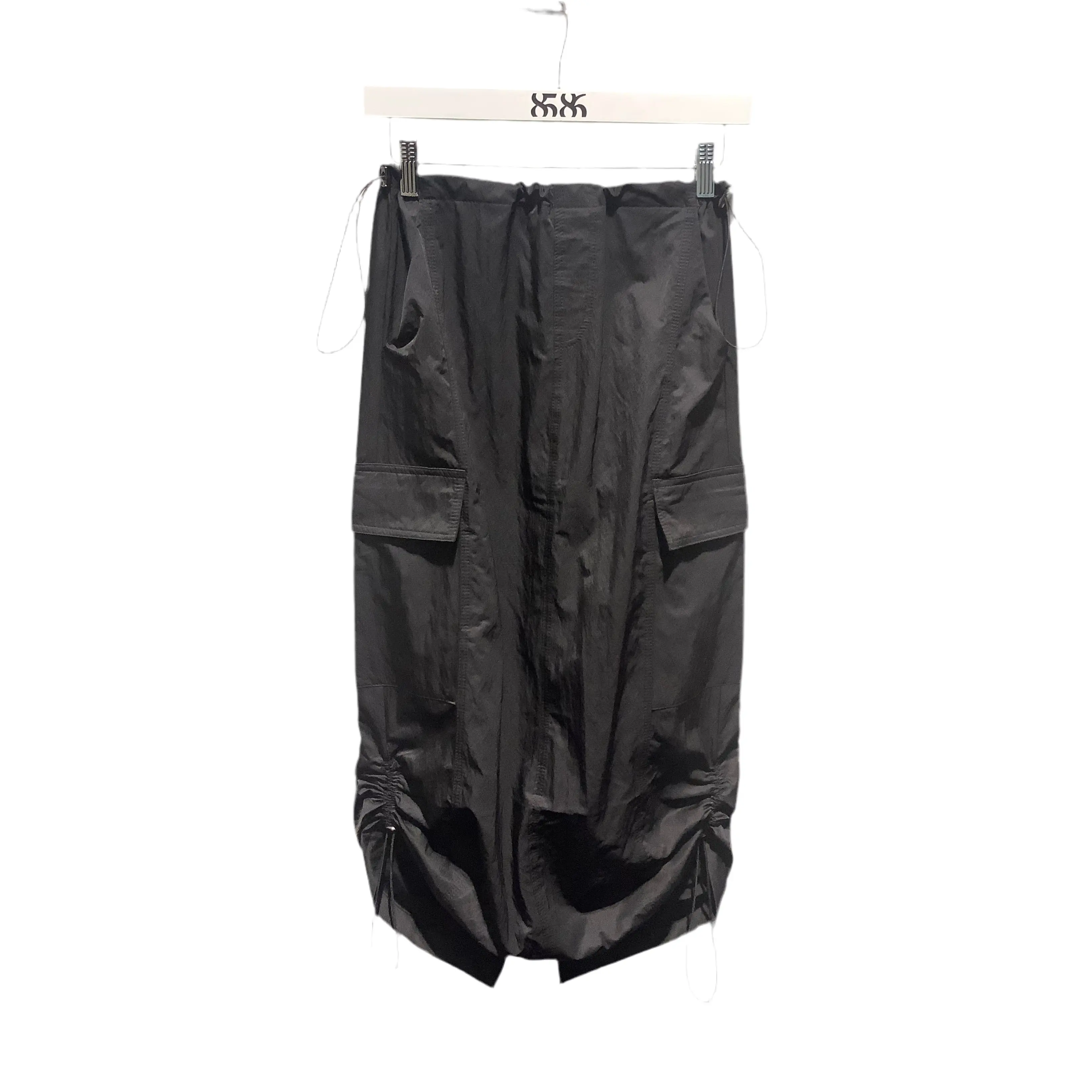 8586: PARACHUTE DRAWSTRING CARGO SKIRT