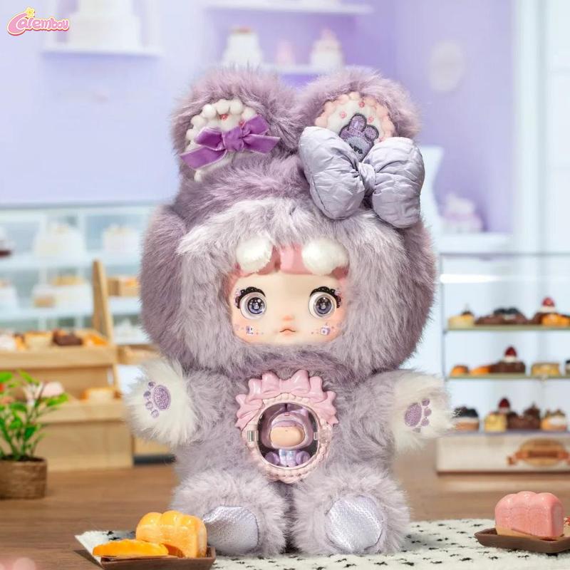CALEMBOU Nommi× Amarilith A Bite of Sweetheart Series Plush Doll Blind Box V7, Kawaii Stuffed Animals Mystery Box Toys Figures Cute Anime Plushies Collectible Birthday Christmas Gifts for Girls