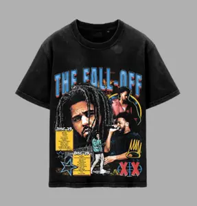 [FREESHIP] J. Cole - The Fall-Off Album Graphic High-quality, Soft Washed Cotton T-Shirt, Disc 29, Disc 39 Hip-Hop Shirt, The Fall-Off Album Jermaine Lamarr Cole Fan Graphic Tee, Dreamville Cole World Music Fan Merch Shirt vẻ 9
