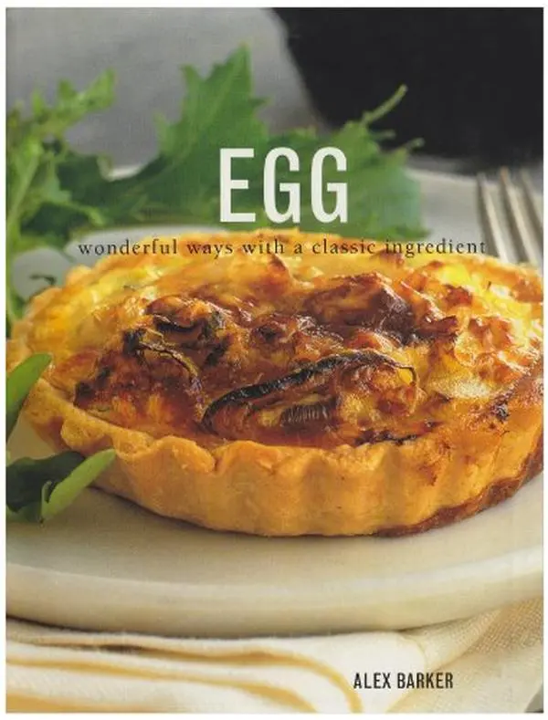 USED Book - Egg Cook Book by Alex Barker (Paperback) - english
