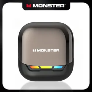 Monster Xt05 Supports 135 languages. Headset, Bluetooth-compatible 5.4 Technology, HD Calls, Ipx5 Waterproof, Dual Game & Music Modes, Extra-Long Battery Life