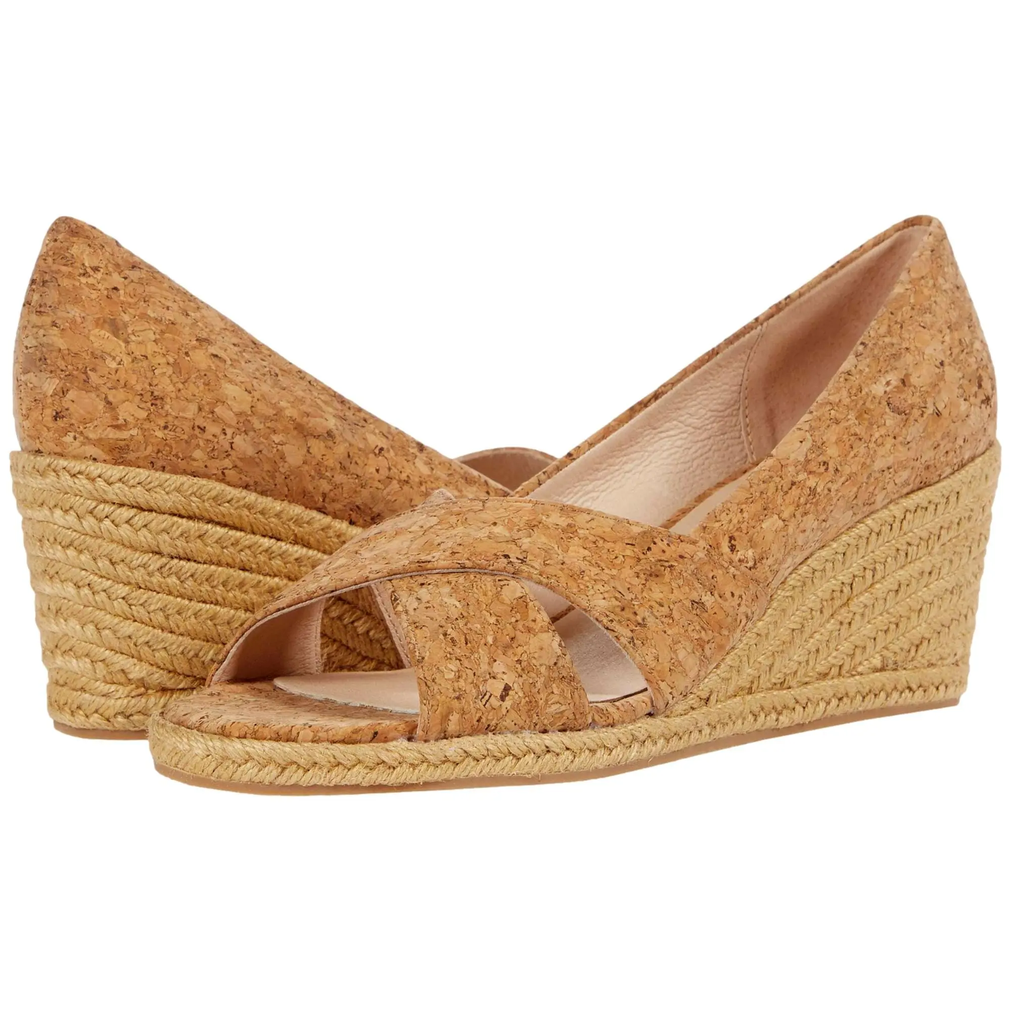 Jack Rogers Palmer Crisscross Wedge Espadrille Cork  163211WG02-130 Women's
