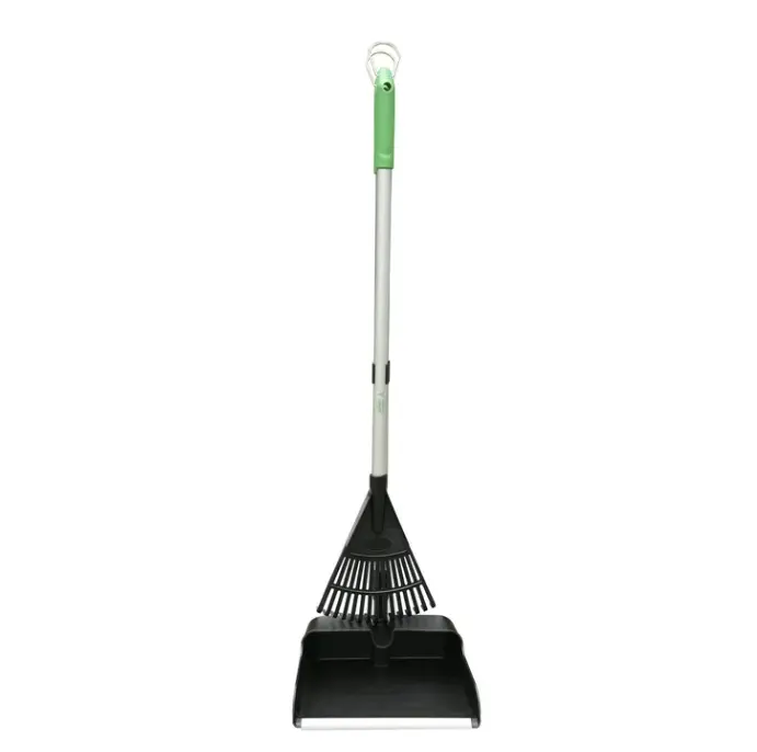 Expert Gardener Fiberglass Handle 2 Piece Multi-Purpose Rake and Foldable Pan Set Expert Gardener Fiberglass Handle 2 Piece Multi-Purpose Rake and Foldable Pan Set