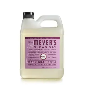 Mrs. Meyers 33 oz Clean Day Organic Peony Scent Hand Soap Refill