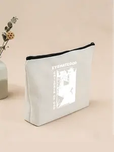 2026 new 3d stereoscopic printeyehategod Printed large-capacity canvas portable toiletry bag, suitable for travel, fitness and daily use. Foldable and reusable, it is the first choice for business