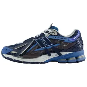 New Balance 1906A 'Deep Blue' Retro Runner Sneakers Suede & Mesh Upper for Men & Women All Seasons Comfort Laces Closure