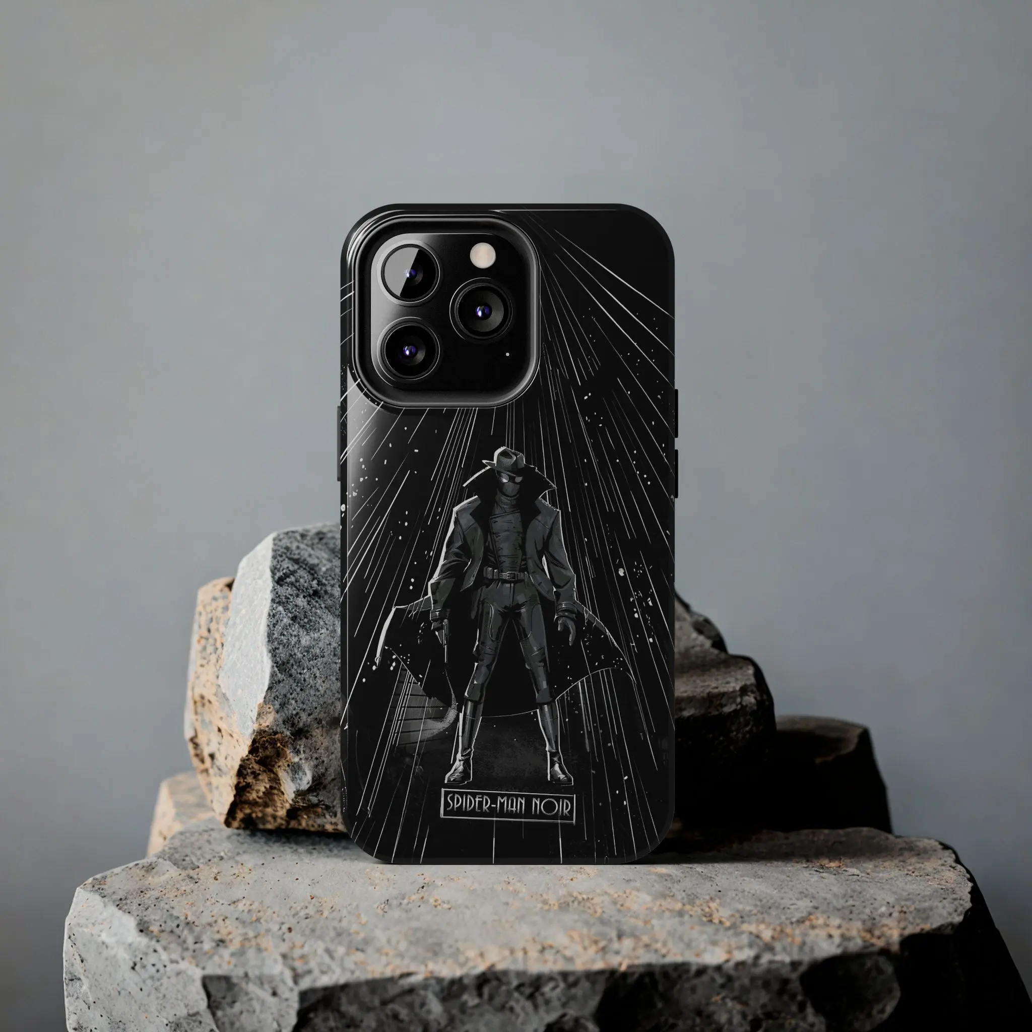 Sp!der Man No!r Phone Case, Movie Phone Case, Gift For Fan