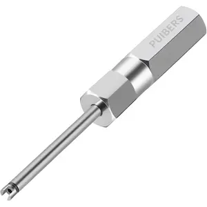 Magnetic Valve Core Removal Tool, Valve Stem Puller, Great Stainless Steel Tire Valve Tool for Valve Cores, 4 Inch Length