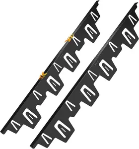 Stove Gap Covers Stainless Steel, 2 Pack Upgraded Stove Gap Filler for Gap Between Stove and Counter, Range Trim Kit Fits Up to 26 Inch & 0.6 Inch Width, Stove Counter Gap Cover