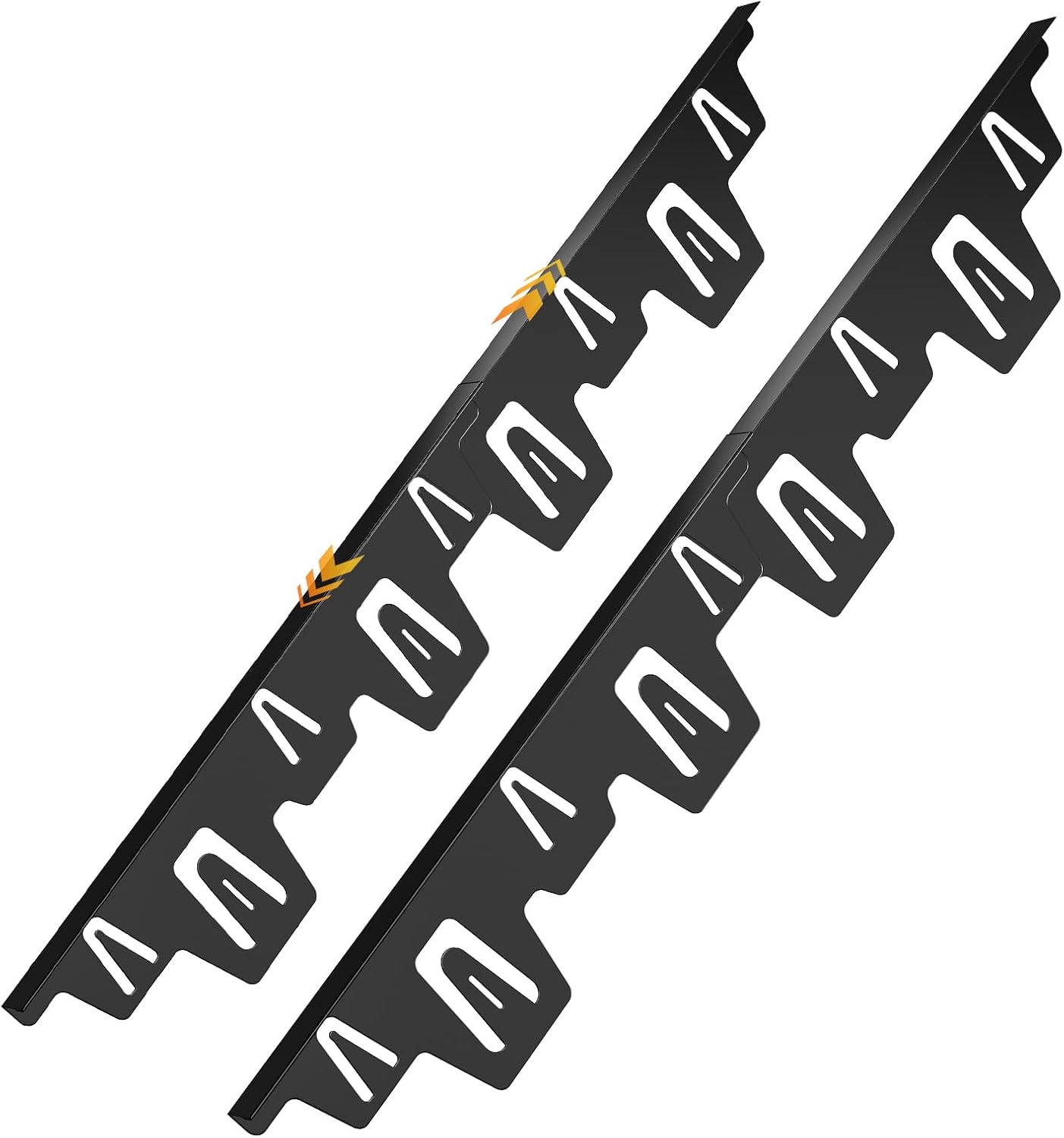 Stove Gap Covers Stainless Steel, 2 Pack Upgraded Stove Gap Filler for Gap Between Stove and Counter, Range Trim Kit Fits Up to 26 Inch & 0.6 Inch Width, Stove Counter Gap Cover