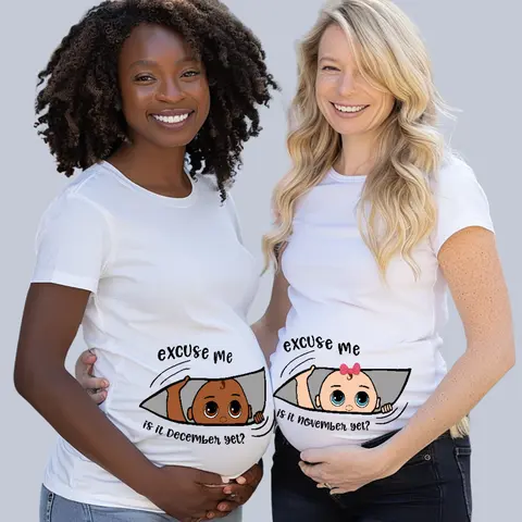 Pregnancy Announcement Shirt, Maternity Clothing, Pregnant Outfits, Maternity Clothes, Baby Bump Tee, Maternity Top