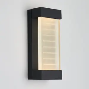 Percy LED indoor-outdoor wall light