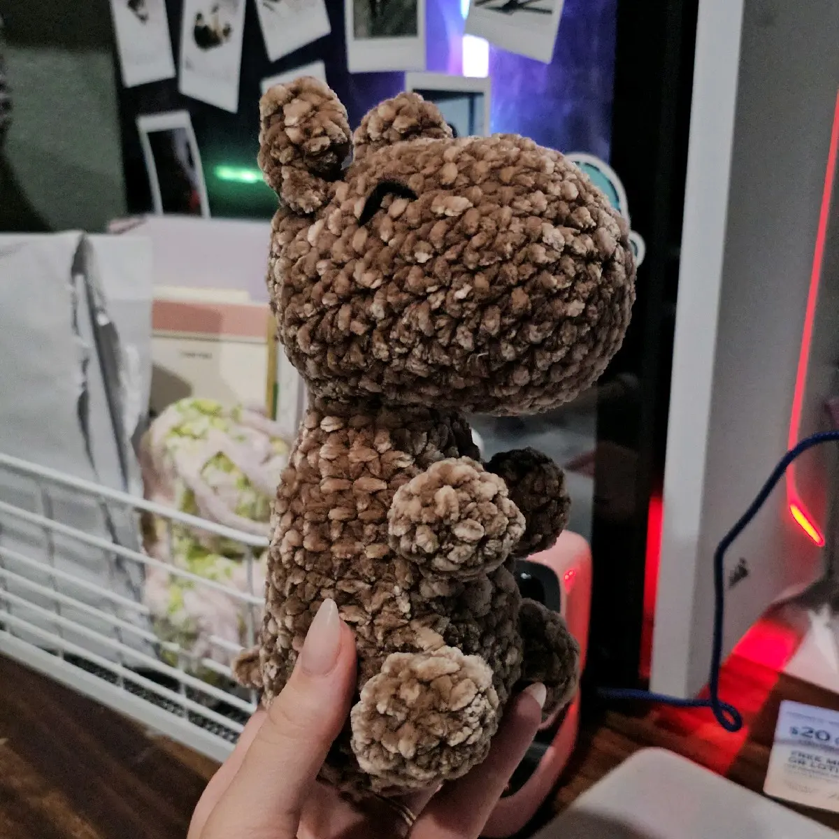 Capybara Desk Buddy - crochet plush - crochet - capybara