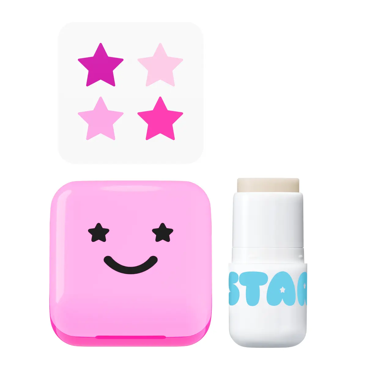 Starface Favs, Bundle 1 Pink Compact + 1 Star Balm Very Vanilla