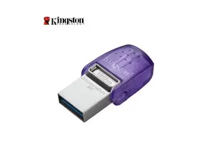 Kingston 128GB DataTraveler microDuo 3C USB Flash Drive USB Type-C and Type-A Flash Drive