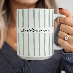 New Mom Mug, Custom Name Mug, Mother's Day Gift, Future Mom Gift, New Parent Gift, New Baby Gift for Mom, Pregnancy Announcement