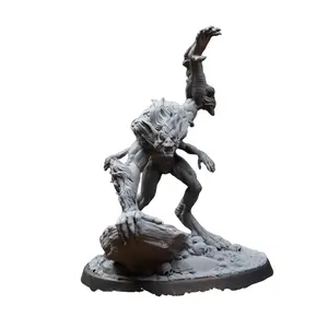 Demongloth Miniature - Night Blade Series, 3D Resin Print Dark Fantasy Tabletop RPG Villain Statue, Exceptional Detail, Customizable Finish, Home Decor Figurine