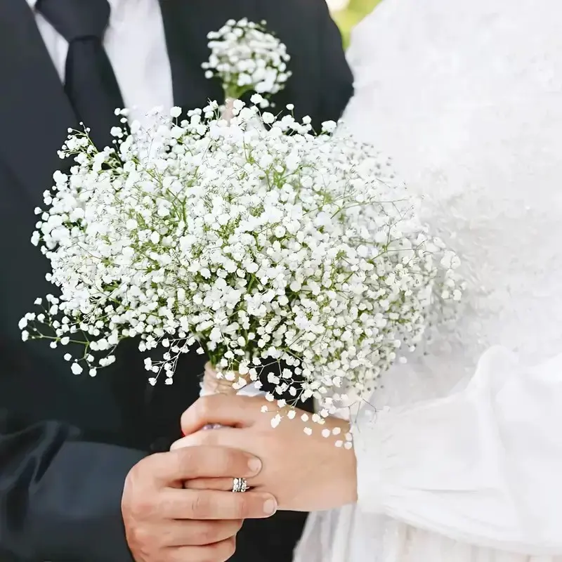 150pcs Artificial Decorative Flowers, High-Quality Plastic Realistic Spring Easter Valentine Wedding Home Decor, Artificial Flower Arrangements, Maintenance-Free Party Centerpieces, Faux Flowers, Home Decoration Bouquet
