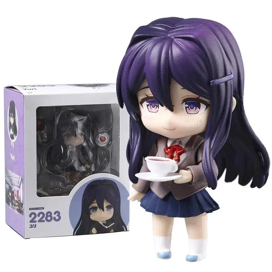 Doki Doki Literature Club! Yuri 2283 Collectile Model Anime Figure Action Kawaii Doll Toy Brithday Gift