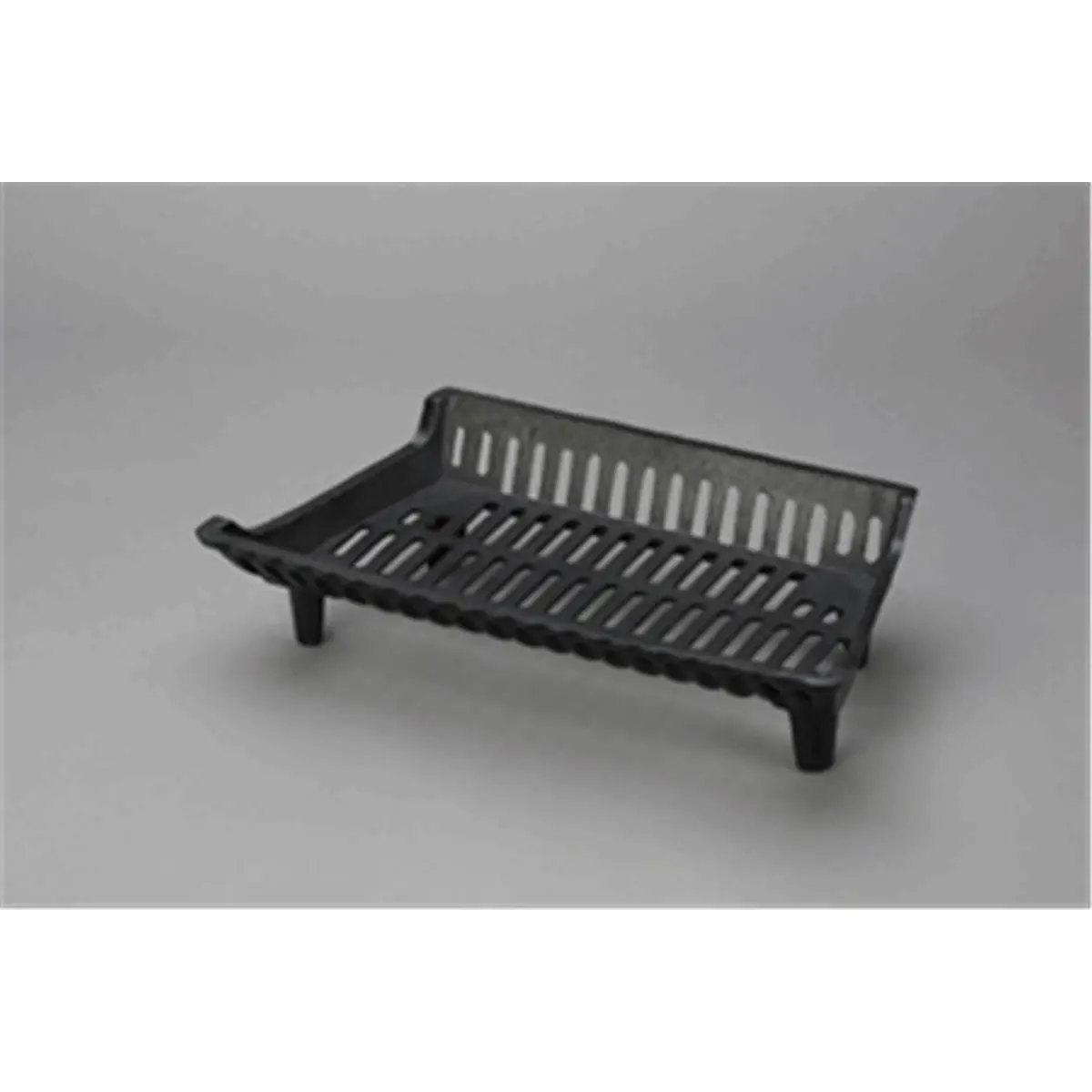 212 MAIN HY-C G27 G Series Franklin Style Cast Iron Fireplace Grate - 1-Piece, Flat Bottom, 22" Back Width, 12" Depth, 2" Legs, Airflow Boost, Burns Safely for Fireplace Use