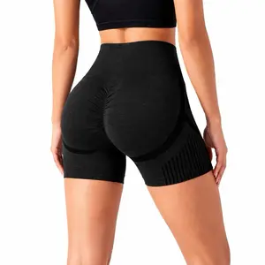 Women’s Seamless High Waist Workout Shorts Soft Stretch Fitness & Everyday Wear.