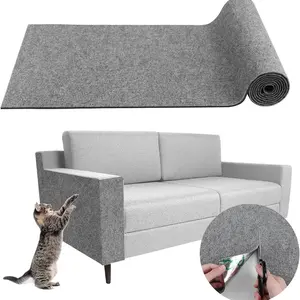 Climbing Standing Cat Scratching Pad, Adjustable Self-Adhesive Cat Scratch Board, Sofa Furniture Corner Cat Tree Column Carpet Rack